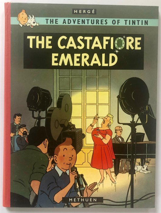 Tintin - The Castafiore Emerald - Kovakantinen - Ensipainos - (1963)