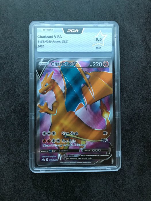 The Pokémon Company - Pokémon - Graded Card Pokemon Charizard V PCA 9,5 Graded Card