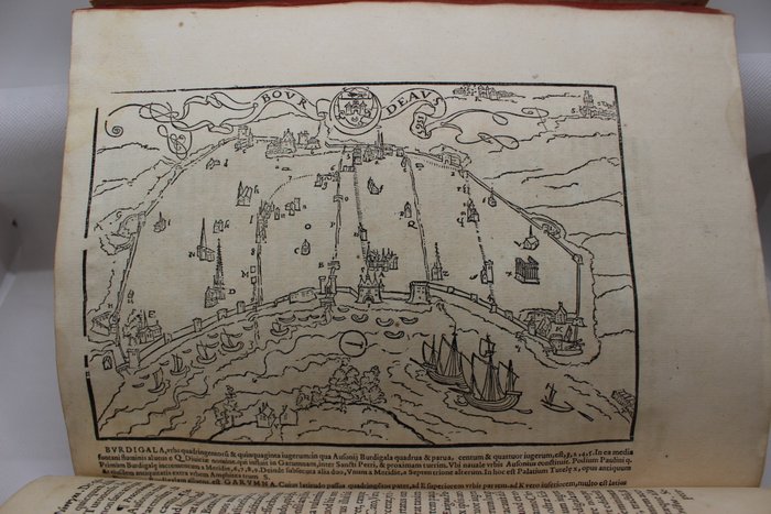 Élie Vinet & Ausone - Ausonii Burdigalensis viri consularis omnia - 1580
