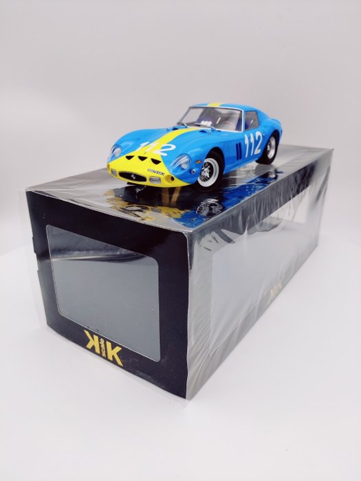 KK Scale - 1:18 - Ferrari 250 GTO Targa Florio #112 Blue - Beperkte editie