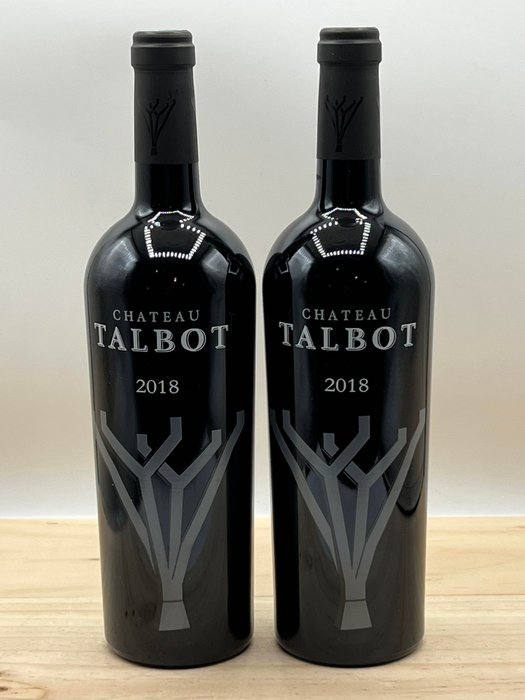 2018 Chateau Talbot Anniversary Edition - Saint-Julien Grand Cru Classé - 2 Bottle (0.75L)