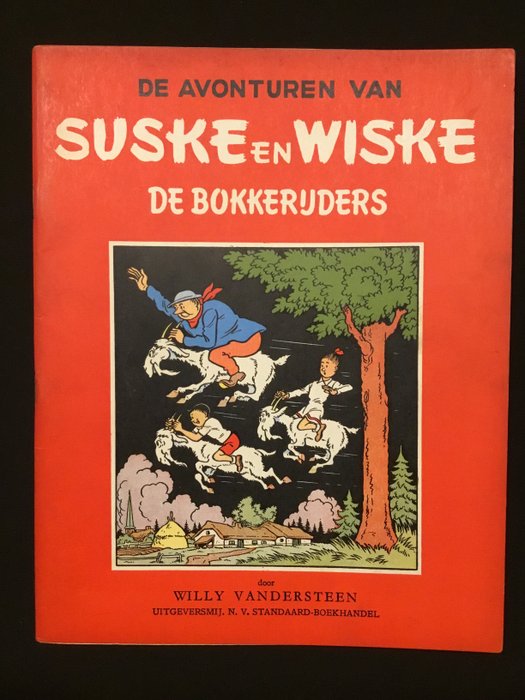 Suske en Wiske RV-26 - De bokkerijders - Geheftet - Erstausgabe - (1956)
