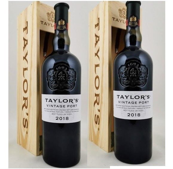 2018 Taylor's Vintage Port - 2 Bottles (0.75L)