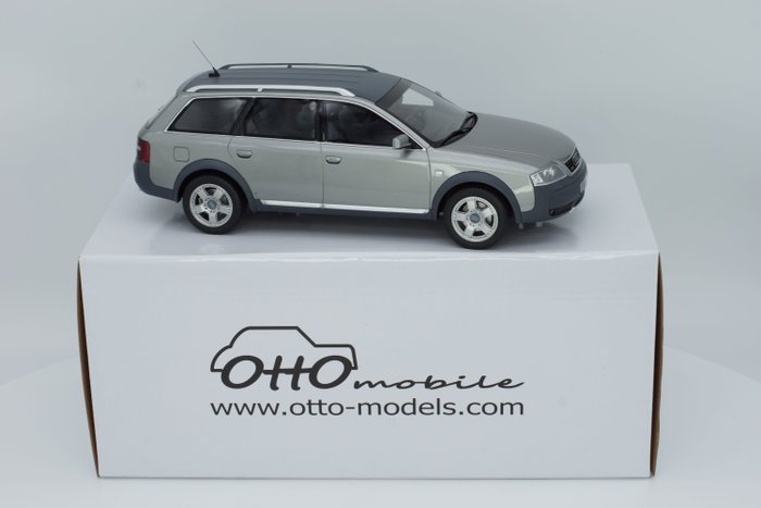 Otto Mobile - 1:18 - Audi A6 (C6) Avant 2.8L Allroad Quattro 2000 Atlas Grey
