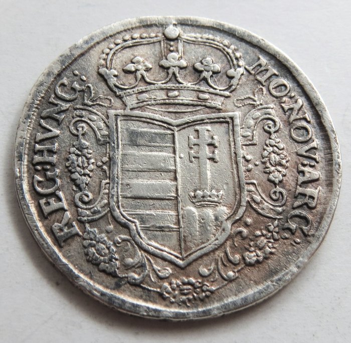 Austria, Ungarische Malkontenten 1703-1707. Ferenc Rakoczi (1703-1711). 1/2 Taler (Gulden) 1706-KB, Kremnitz.