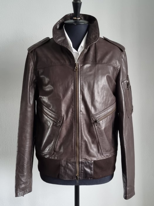 Hugo Boss Leather jacket - Catawiki