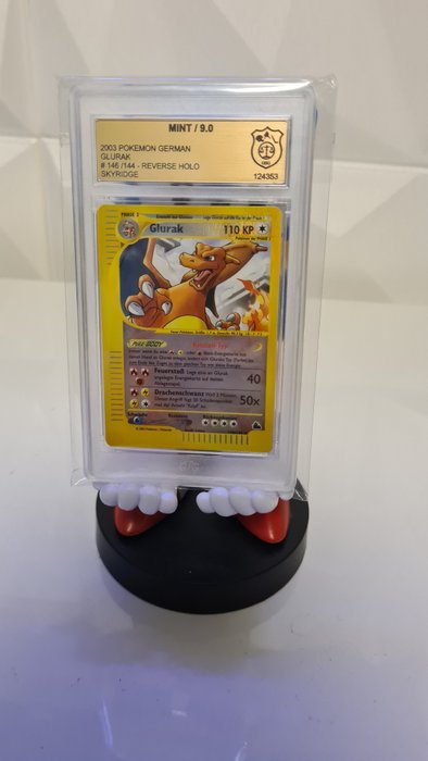 The Pokémon Company - Pokémon - Graded Card Skyridge Glurak Reverse-Holo 146/144 Card - 2003