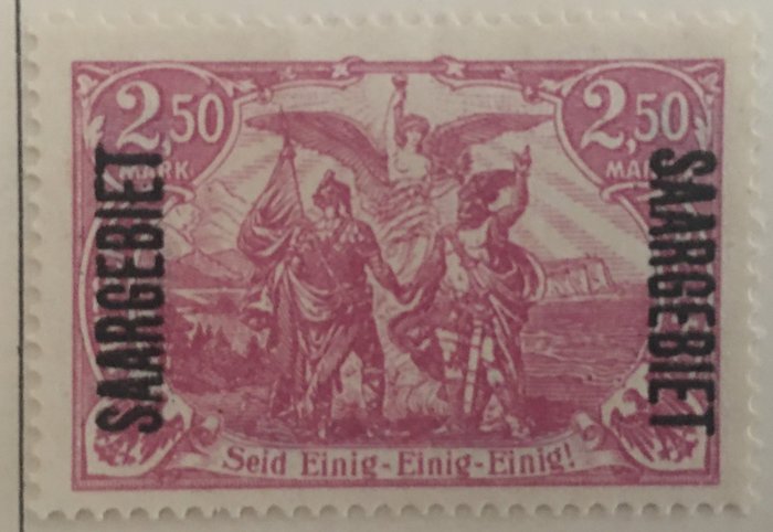 European countries with Sarre - Old collections of stamps