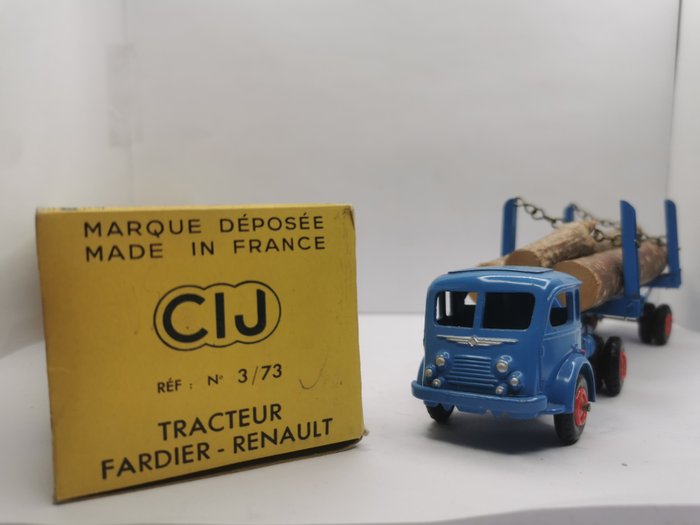 CIJ France - 1:43 - Renault 120 CV Semi-Remorque ref. 3.73 - In the original box
