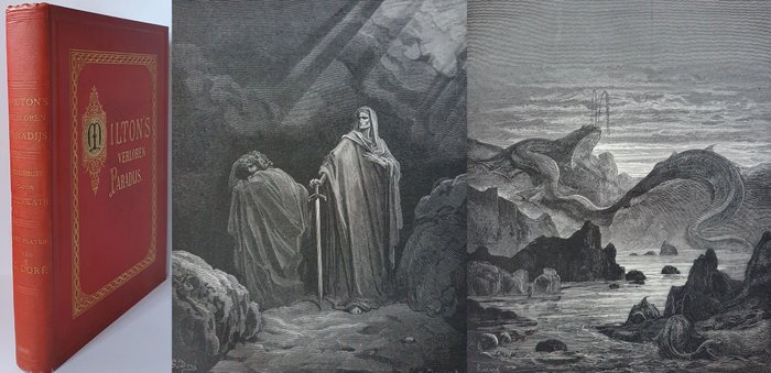 John Milton / Gustave Dore (ill) - Het Verloren Paradijs - 1875