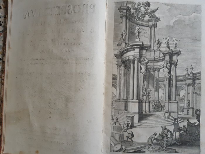 Andrea Pozzo - Perspectiva pictorum et architectorum / Prospettiva de pittori e architetti - 1693/1700