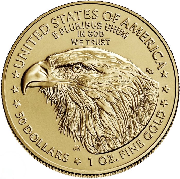 Verenigde Staten. 50 Dollars 2021 American Eagle - 1 oz
