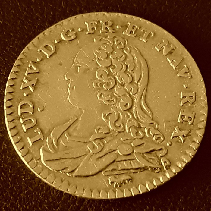 France. Louis XV (1715-1774). 1/2 Louis d'or 1730-A, Paris