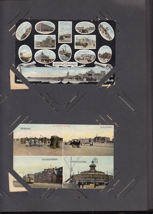 Niederlande - Niederländische Küstenstädte - Postkarten (Sammlung) - 1900