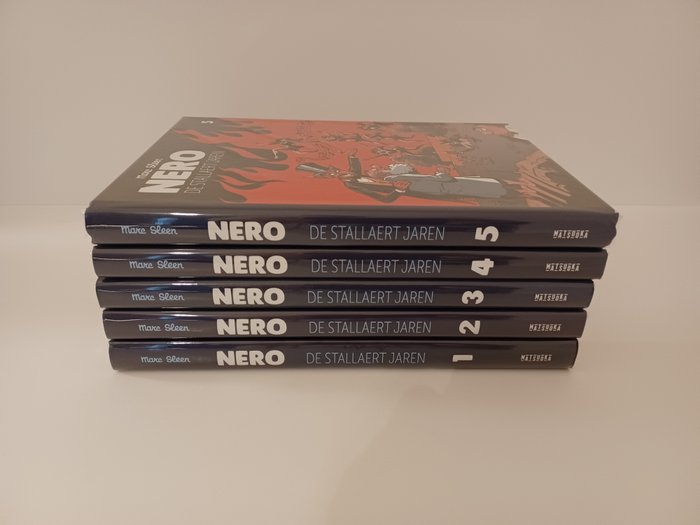 Nero - De Stallaert Jaren 1 t/m 5 - Diverse titels - 1e druk van een heruitgave - Hardcover - (2018/2019)