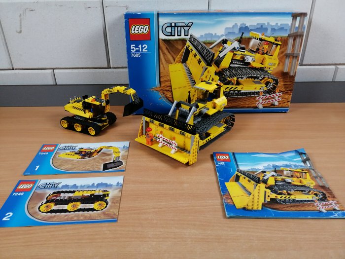 Lego - City - Bouwplaats Sets 7685 en 7248 - 2000-heden