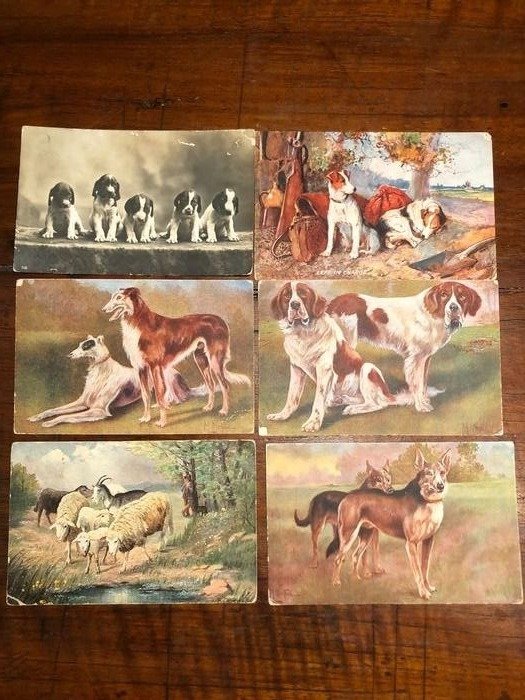Italy - Animals, Christmas, Easter, Fantasy - Postcards (Group of 203) - 1899