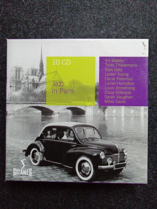 Various Artists/Bands in Jazz - Diverse artiesten - Jazz in Paris 10cd - CD's - 2009/2009