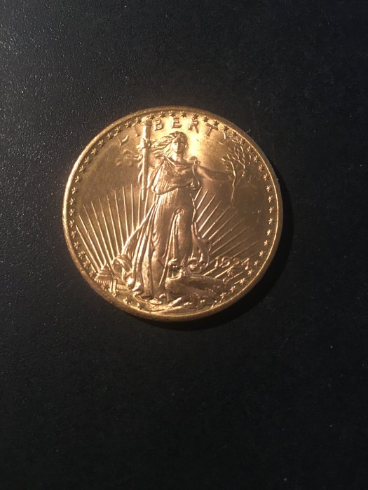 United States. 20 Dollars 1924 Saint-Gaudens