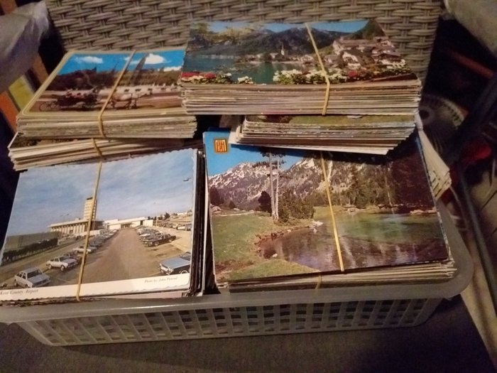 Worldwide - City & Landscape - Postcards (Collection of 1200) - 1959-2000