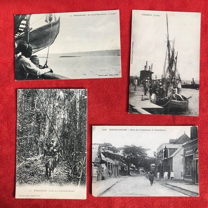 Congo, Madagaskar, Senegal, Togo - Ansichtkaarten (47) - 1903