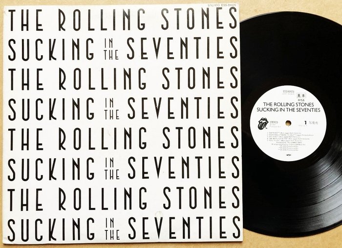 The Rolling Stones - Sucking In The Seventies /First Press Unique Promo And Not For Sale Release From The Stones - LP Album - 1981/1981