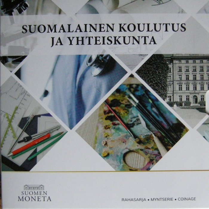 Finland. Year Set 2020 BU " 100 Jaar Universiteit Turku n"