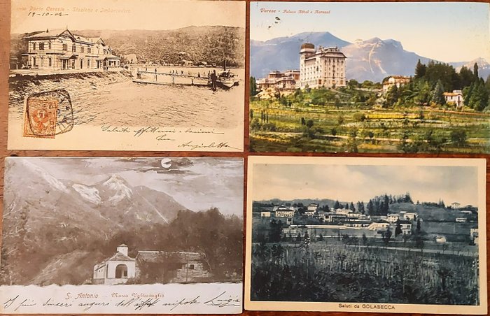 Italië - Stad en Landschap - Ansichtkaarten (Collectie van 71) - 1900-1940