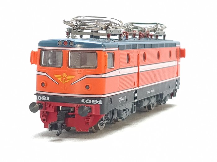 Fleischmann H0 - 4365 - Electric locomotive - Rc2 number 1091 - SJ