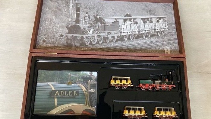 Märklin H0 - 26351 - Train set - Historic Adler Passenger Train Set, One-Time Edition