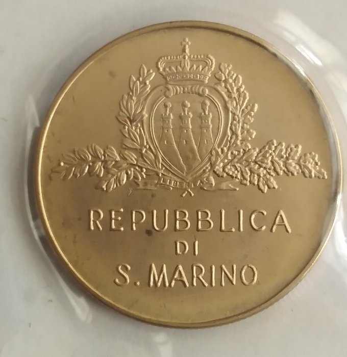 San Marino. 5 Scudi 1981