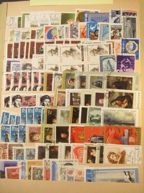 Russia - A significant collection of stamps.
