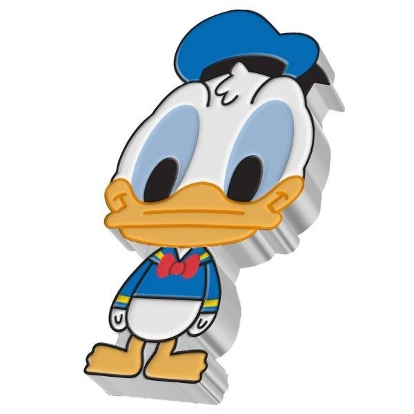 Niue. 2 Dollars Donald Duck™ - Chibi Coins - Disney™ (4.) 1 Oz