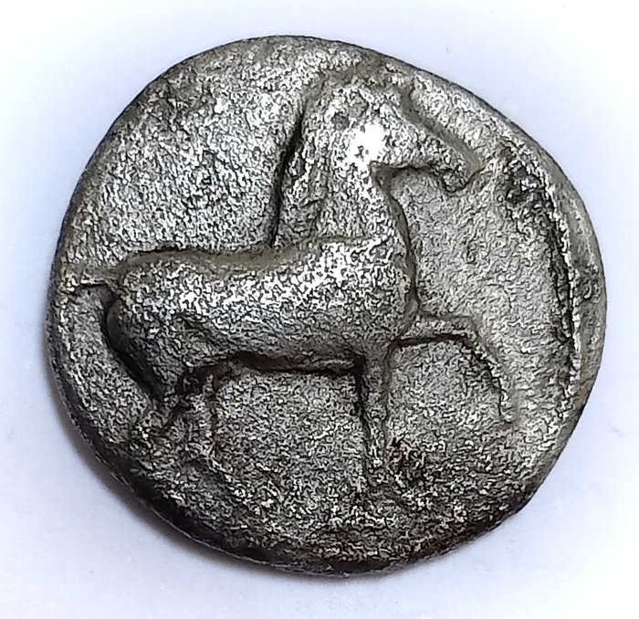 Kings of Macedonia. Alexander I (498-454 BC). AR Tetrobol,  circa 476/5-460 BC
