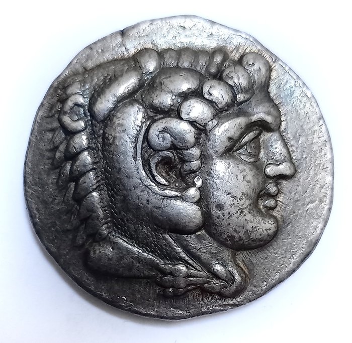 Kings of Macedonia. Alexander III (336-323 BC). AR Tetradrachm,  Arados 328-320 BC