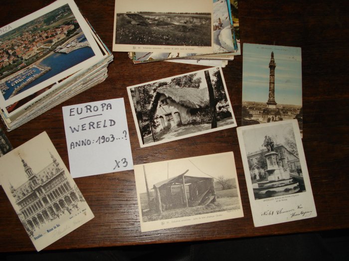 City & Landscape - Postcards (Collection of 250) - 1903