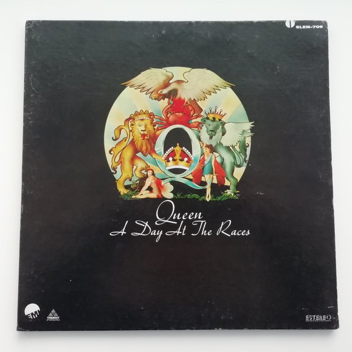 Queen - A Day At The Races (Rare Mexican Press) - LP Album - 1976/1976