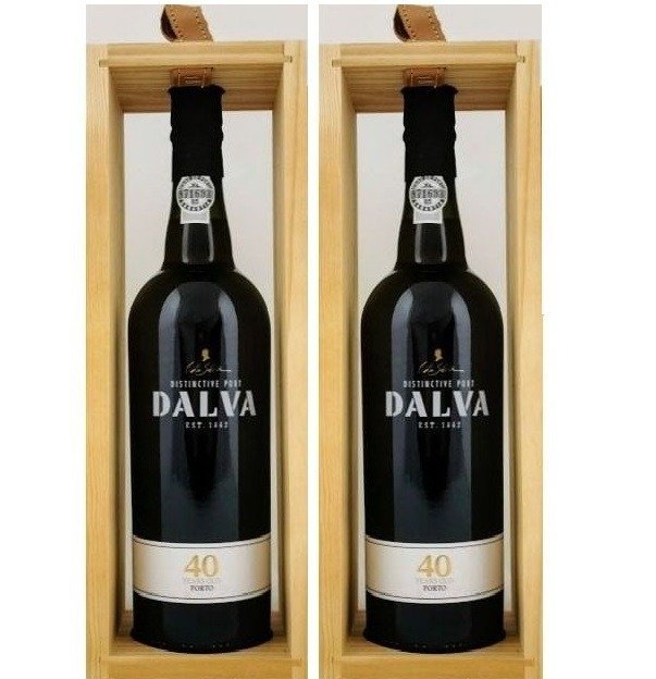 C. da Silva - Dalva 40 years old Tawny - 2 Bottles (0.75L)