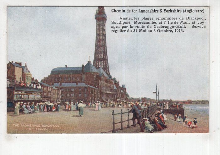 England - City & Landscape - Postcards (Collection of 90) - 1900