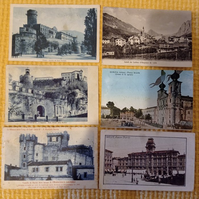 Italy - City & Landscape - Postcards (Collection of 159) - 1900