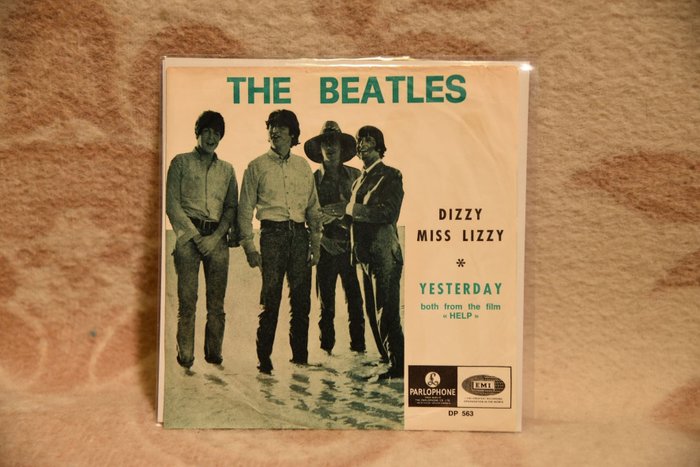 Beatles - Dizzy Miss Lizzy/Yesterday - 45 rpm Single - 1965