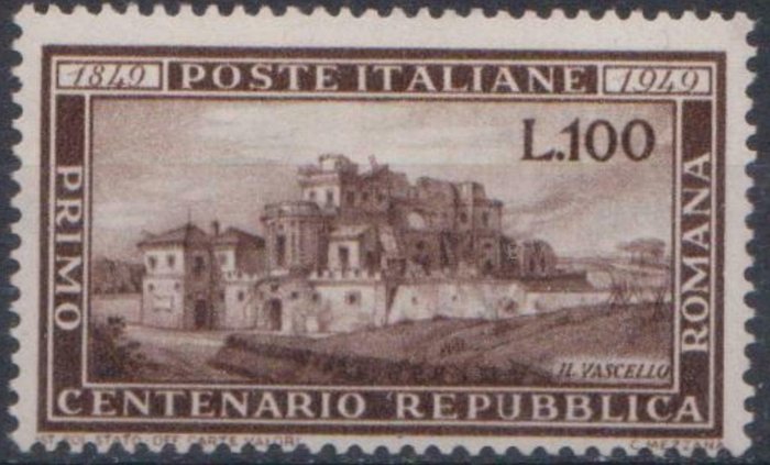 Italienische Republik 1945/1968 - Selection of the period with Roman Republic x 2, Italy at work, services