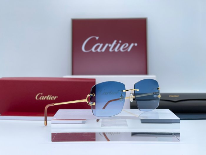 Cartier - Piccadilly Gold Planted 18k - Okulary przeciwsłoneczne