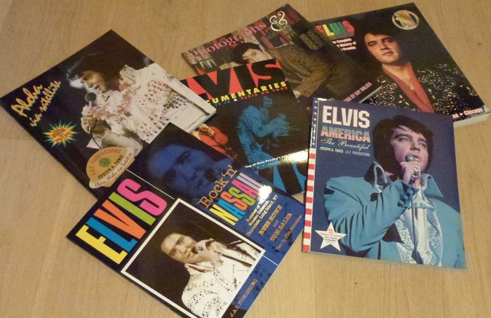 Elvis Presley - 6 Books by publisher Joe Tunzi - Multiple titles - Book - 1998/2005