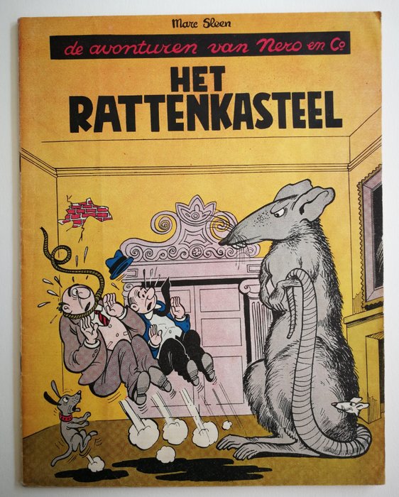 Nero 04 - Het Rattenkasteel - Stapled - First edition - (1953)