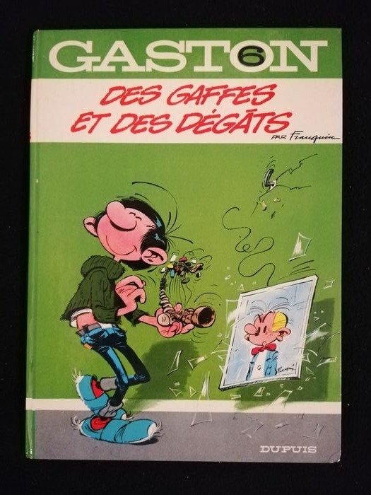 Gaston T6 - Des Gaffes et des dégâts - C - Erstausgabe - (1968)