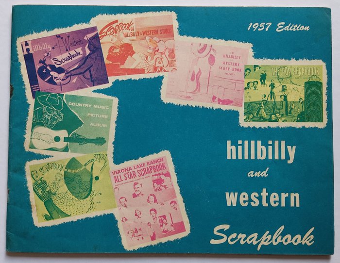 Elvis Presley - Multiple artists - Hillbilly and Western Scrapbook 1957 - Official merchandise memorabilia item - 1956/1957