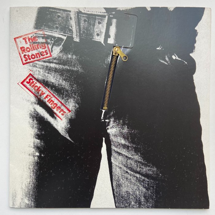 De Rolling Stones - Sticky Fingers [Andy Warhol Zipper] - LP Album - 1971/1971