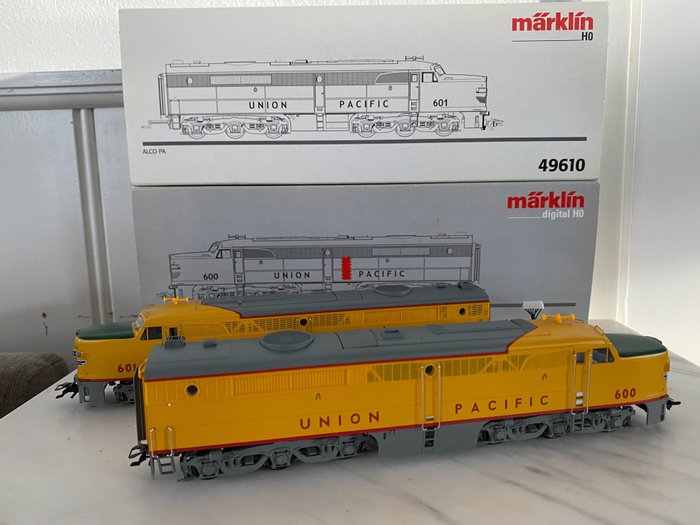 Märklin H0 - 37610/49610 - Diesel locomotive - ALCO PA with Booster - Union Pacific Railroad