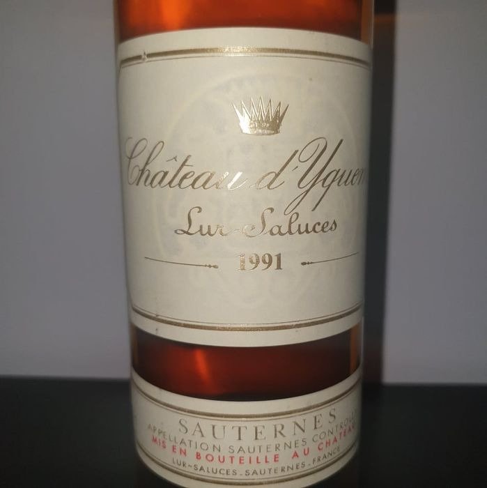 1991 Château d'Yquem - Sauternes 1er Cru Supérieur - 1 Fles (0,75 liter)